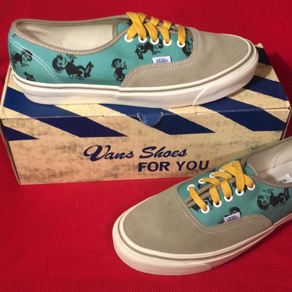 VANS OG Authentic LX SK8 Monkey Dune